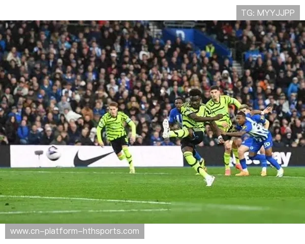 萨卡回传门前补射队友破门阿森纳领先